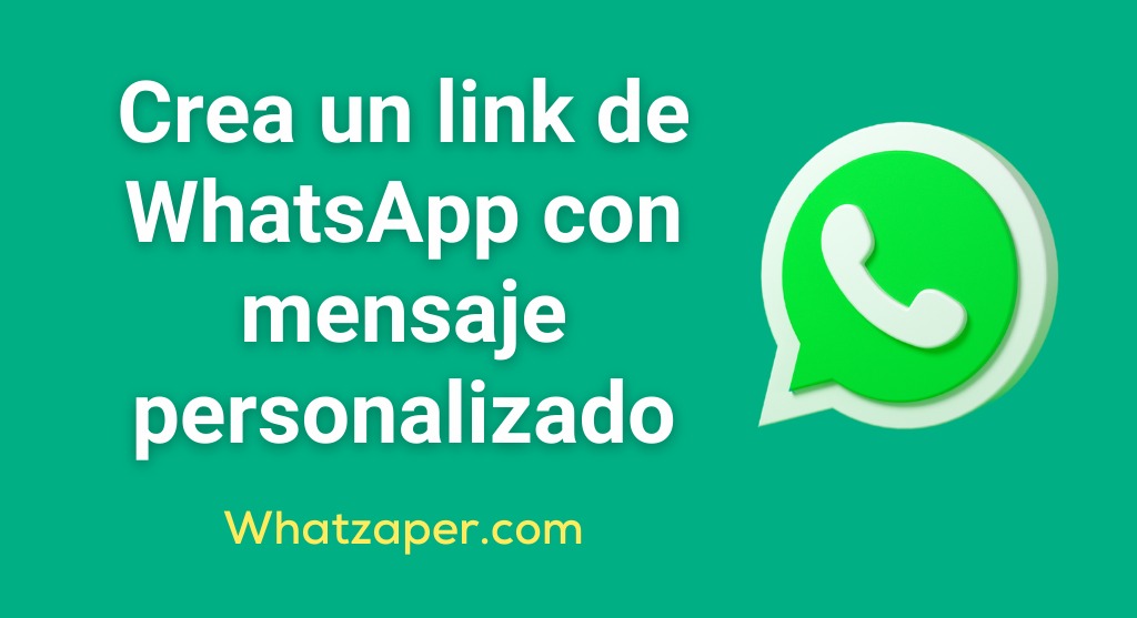 link de WhatsApp Business con mensaje personalizado