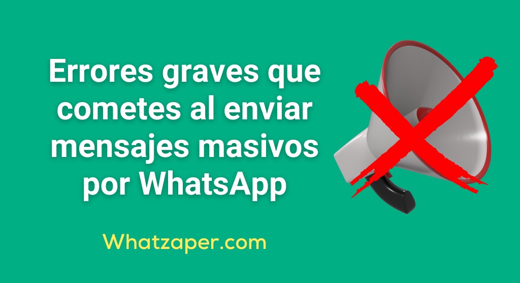 Gráfica de Whatzaper sobre campaña masiva de whatsapp