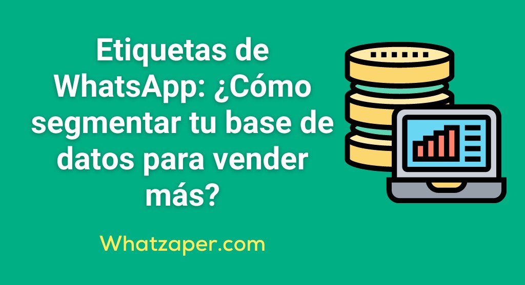 Cómo crear etiquetas para WhatsApp