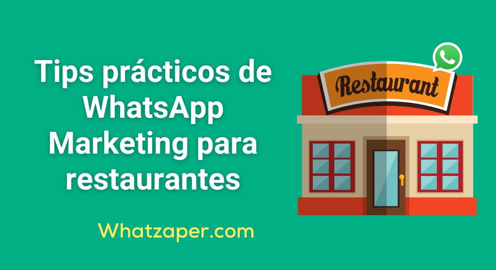 whatsapp para restaurant