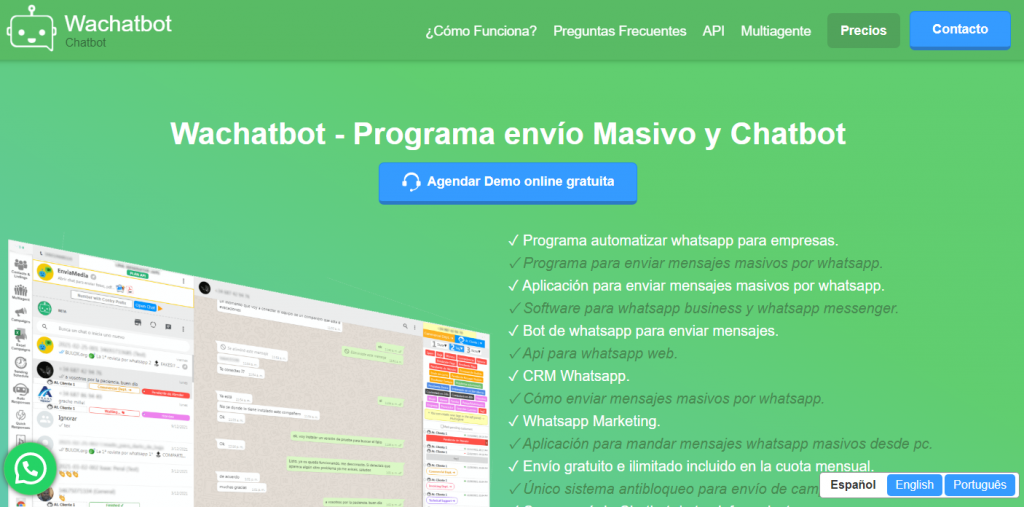 software para envío masivo de WhatsApp GRATIS