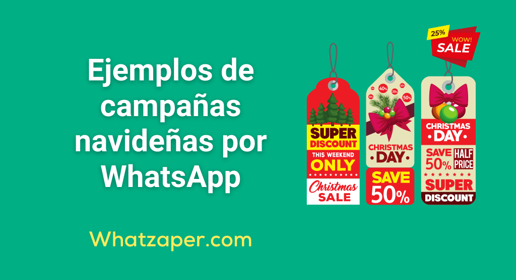 campaña WhatsApp navideña