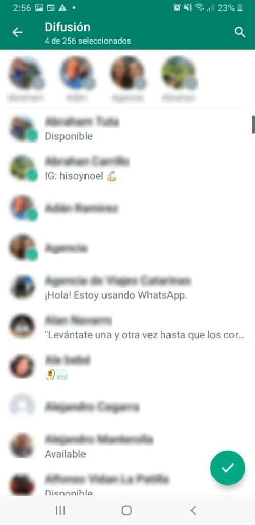 WhatsApp Masivos México